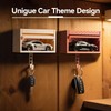 Wall Mount Car Key Holder with Auto Door Opener, 3D