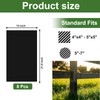 Post Sleeve, 21.8x13 Inch Fence Post Sleeve, Saver Posts 4x4