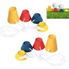 FINGER TEN Golf Tees Winter Rubber Plastic with Different Heights
