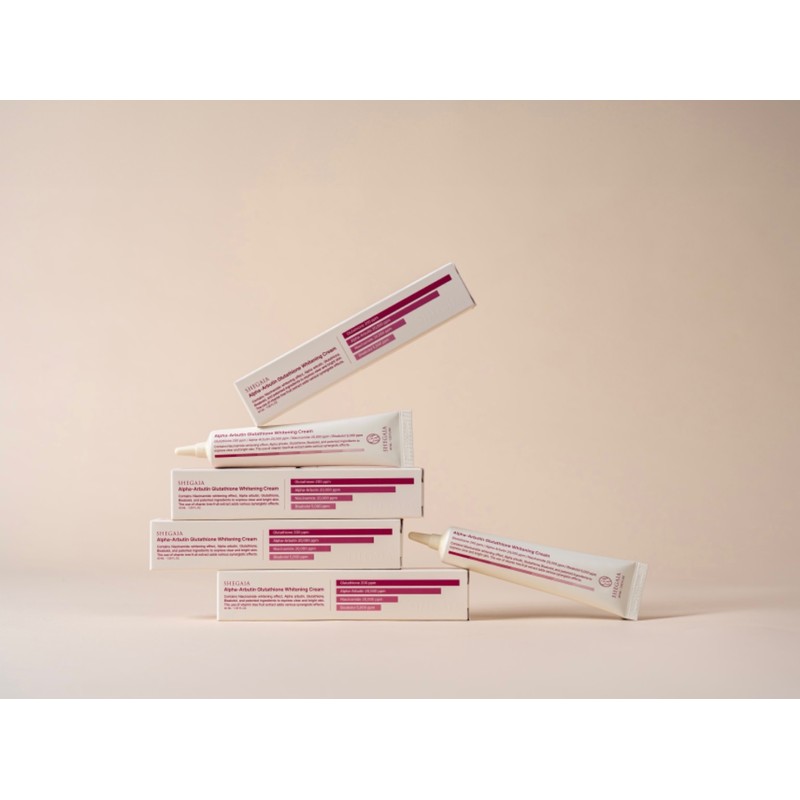 Shegaia Alpha Arbutin Cream Glutathione Whitening Cream / 쉬가이아 알파알부틴크림