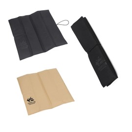 Fokroin Pack of 2 Outdoor Seat Pads, Thermal Seat Cushions, Outdoor Foldable, Foam Seat Pads, Stadium, Children and Adults, Machine Washable, Foldable, Simple Fashionable Style