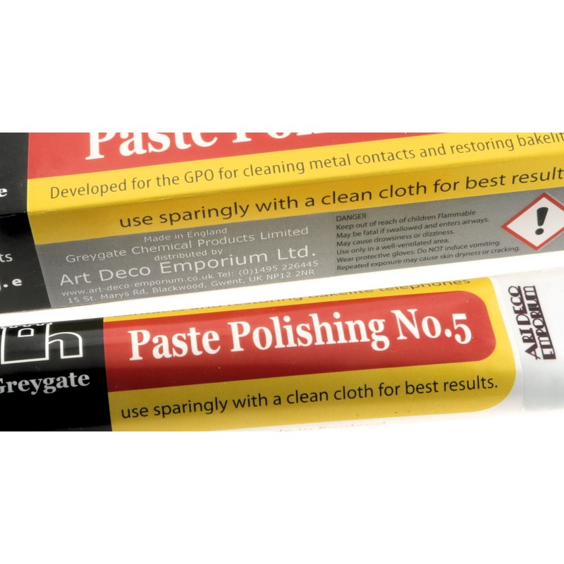 Hard Plastic and Vintage Bakelite Renovation Polishing Paste (2 tubes