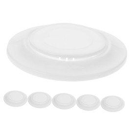 TEHAUX 6 Pack Air Duct Vent Cover Decorative Wall Flange Pipe Covers for Home Decor