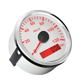 ELING GPS Speedometer Odometer 120KM/H for Auto Marine UTV 85mm 12V/24V with Backlight