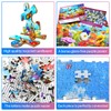 Puzzle 1000 Pieces Adult Puzzle Colourful Tile Game Flowers and