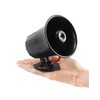 QWORK Electric Siren Horn, 2 Pack DC 12V Security Loud