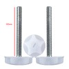 Just Accessories M8 HEADBOARD BOLTS SCREWS WITH FITTED WASHERS FIXINGS