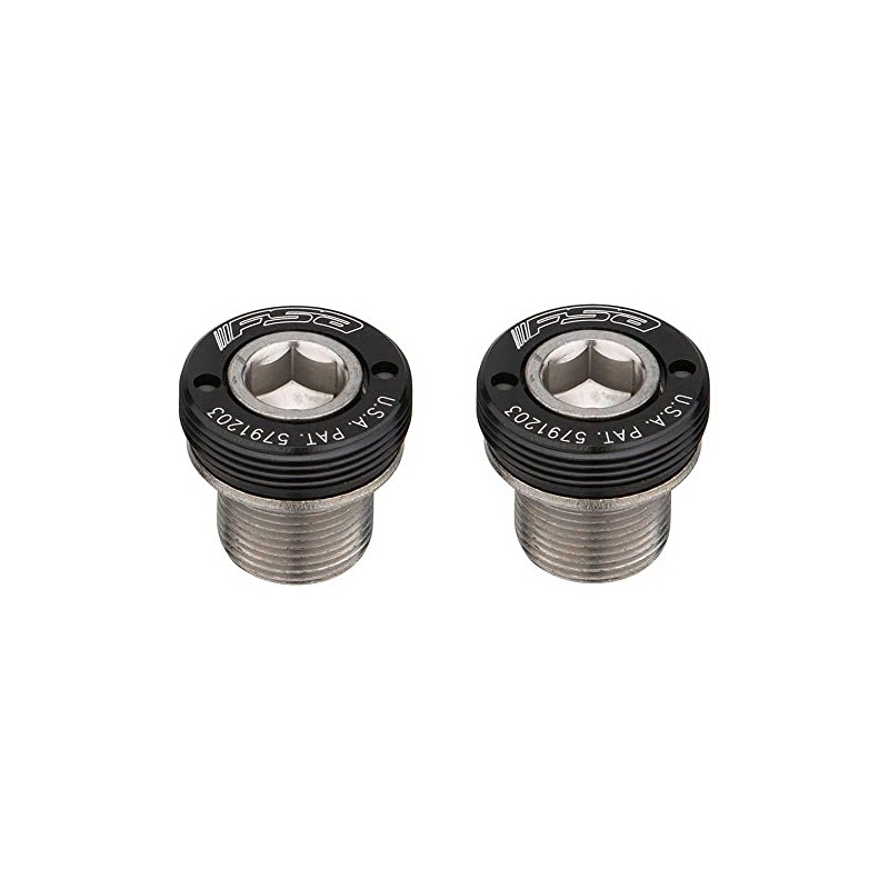 FSA Self Extracting Steel ISIS Crank Bolt - Black, Size