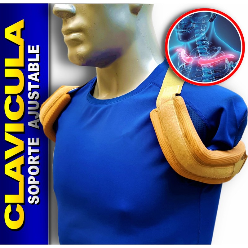 SOPORTE CLAVICULAR EN 8 AJUSTABLE ESTABILIZADOR DE CLAVICULA VARIAS MEDIDAS