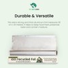 EcoGreenLiving Aluminium Foil 4 Rolls 30 cm x 10 m