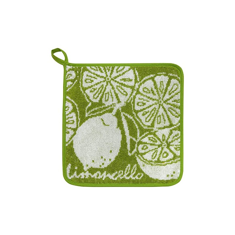 Kracht Kitchen Textiles Limoncello Terry Pot Holder 22 x 22