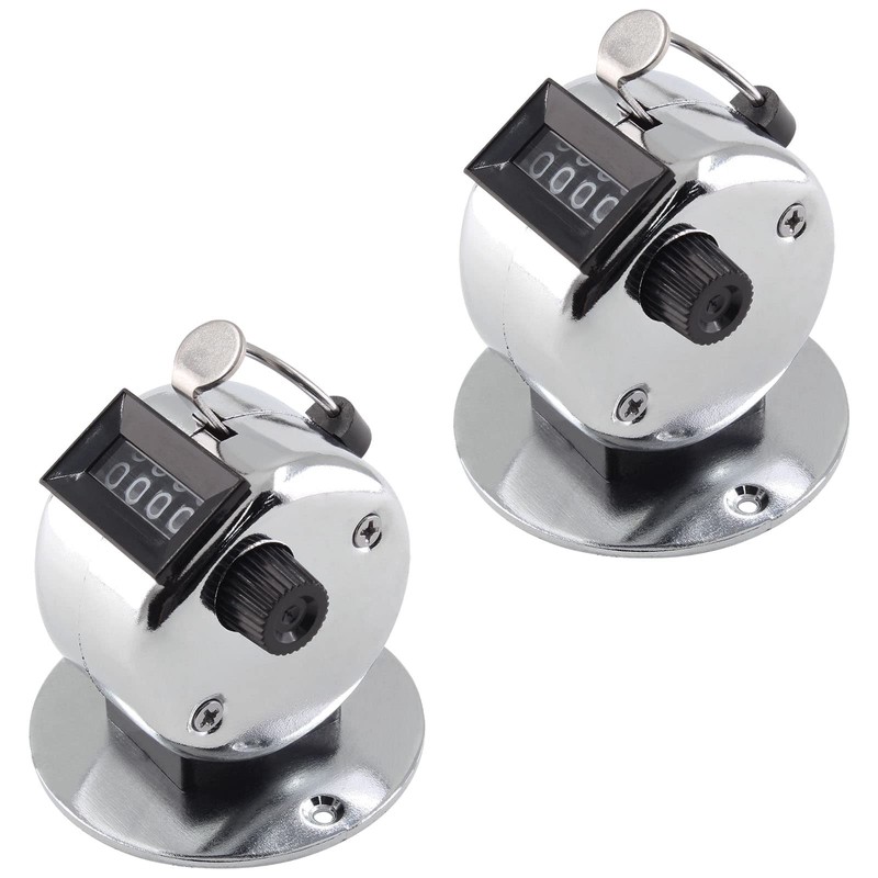 Jiozermi 2 Pack Desk Tally Counter, 4 Digit Number Counter
