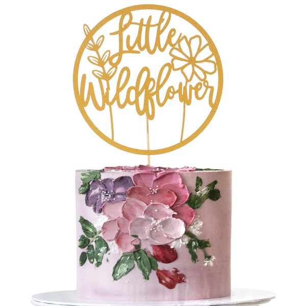 Decoración bohemia para tartas de flores silvestres – Decoración para