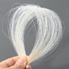 VINGOBOW 2 Hanks Cello Bow Hair Replacement 29 Inches Natural
