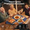 Food Warming Mat - 5s Rapid Heating Electric Warming Tray