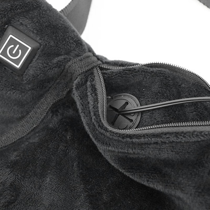 Thermal Heating Waist Bag 5V 3 Gears Adjustable Belt USB