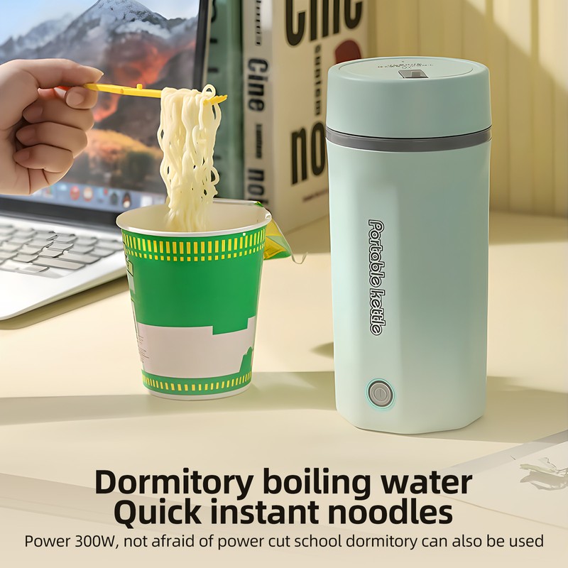 Portable Travel Electric Kettle 500ml Stainless Steel Portable Electric Kettle