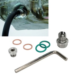 Self Tapping Oil Pan Thread Repair Kit, Durable, Oversized Drain Plug, High Performance Car, Leak-proof (M12.1-1.5x15mm)