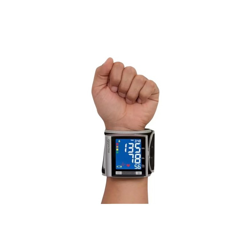 Baumanómetro de Muñeca Digital para Ritmo Cardiaco 2 Usuarios