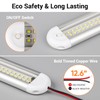 CT CAPETRONIX 12v Led Light Bar Strip, 80leds 1200LM 6.5W