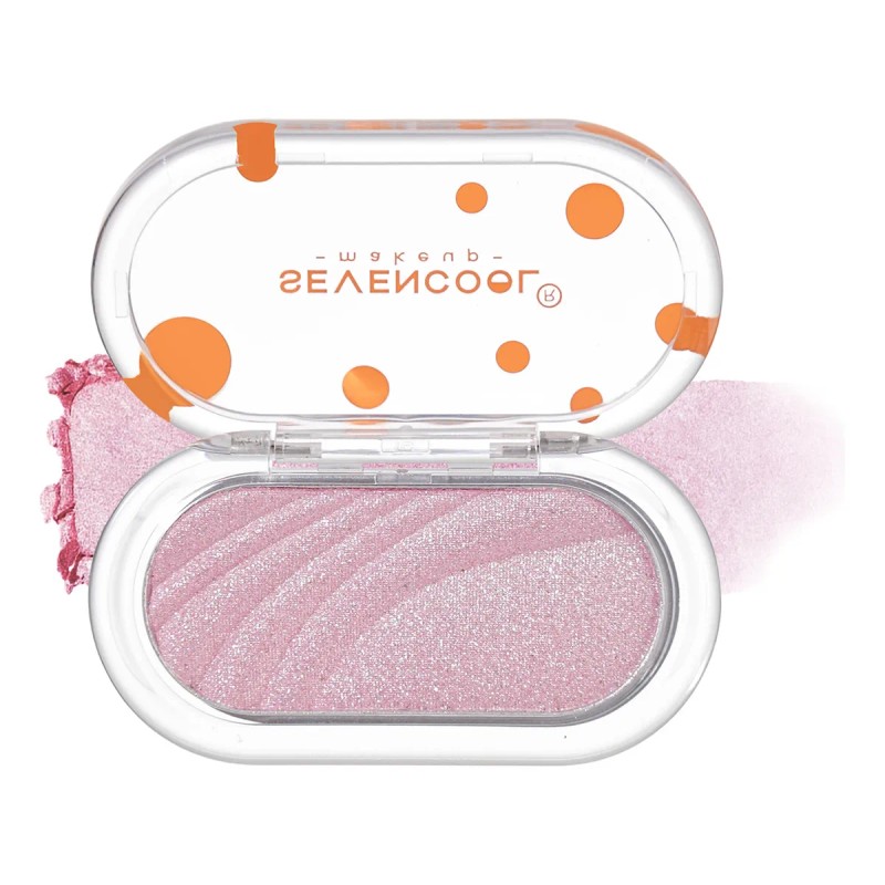 Iluminador En Polvo Hadas Glitter Highlighter Ligera Y Suave
