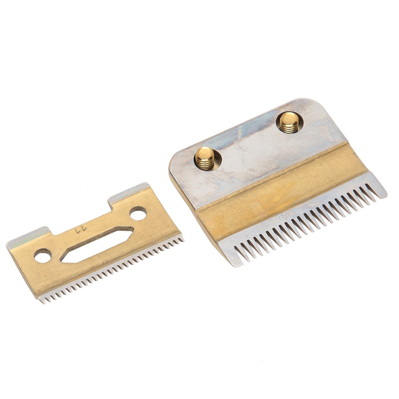 Hair Trimmer Replacement Blades Stainless Steel 2 Holes Clipper Blades