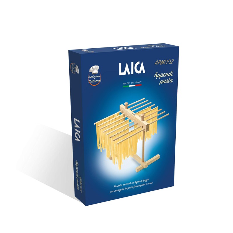 Laica APM002 Belt Holder Pasta, Wood, Wood, 35.5 x 45.0