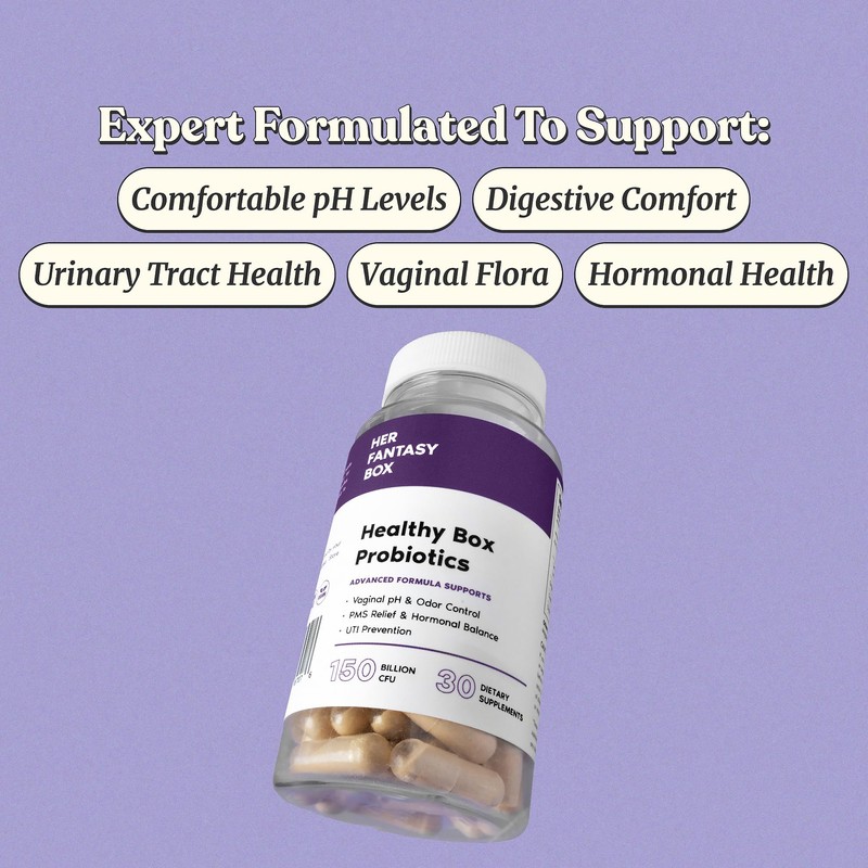 Her Fantasy Box | Healthy Box | Vaginal Probiotics for