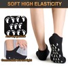 2 Pairs Moisturizing Silicone Socks for Men - Large Size,