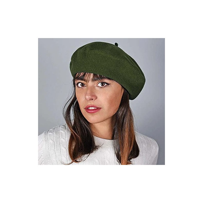 Van Der Rich® French Classic Beret for Women, khaki