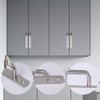 2 PCS Barn Door Handle，push Pull Door Handle，Stainless Steel Cabinet