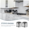 CAXUSD Metal Stove Knobs Gas Cooker Knob Replacement Stove Knobs