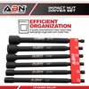 ABN Impact Nut Driver Tool Set - 6pc SAE 6