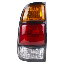 Boine Left Driver Side Tail Light Compatible With 2000 2001 2002 2003 2004 2005 2006 Toyota Tundra Rear Light Brake Lamps Replaces 81560-0C010 - Bulb Included (Left Driver Side)