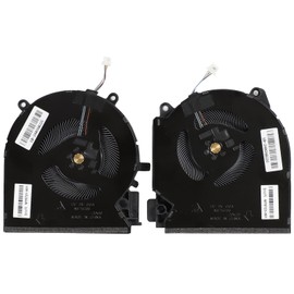 Replacement New CPU + GPU Cooling Fan for HP Victus RTX3050 16-D 16-E (60W Interface) TPN-Q263 TPN-Q264 16-D0111TX 16-e0011ns Series M75721-001 M75723-001 NS75C06-20K19 NS75C06-20K20 DC5V 0.6A Fan