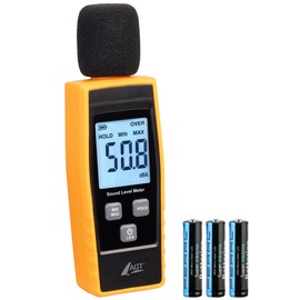 AGT Decibel Meter Digital Decibel Sound Level Meter 30-130dB with LCD Display (DB Meter Noise Level Meter)