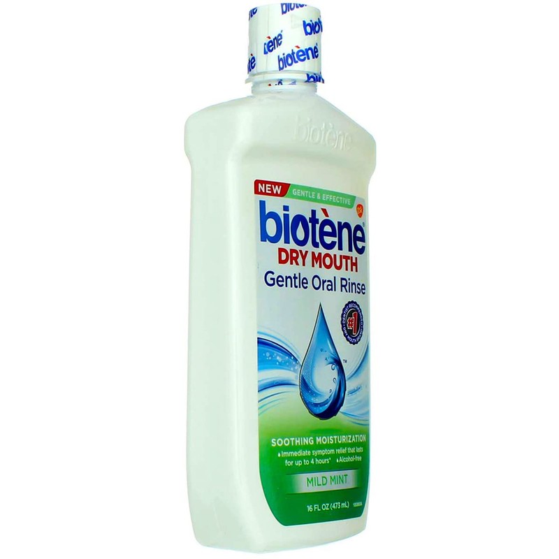 Biotene Dry Mouth Gentle Oral Rinse Soothing Moisturization, Mild Mint,