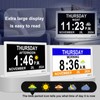 SSYA Dementia Clock for Seniors, Digital Clock with Date and