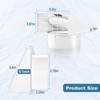 Hon&Guan Dryer Vent Cover Outside with Removable Mesh, Wall Mount