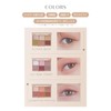 Haomii Cocktail Luce Eye Palette, Multi-Palette, Eye Shadow, Teardrop Bag,