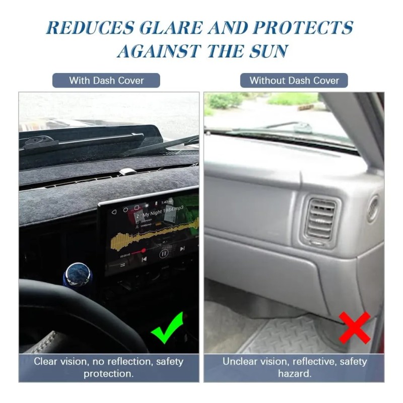 Cubretablero Silverado Sierra De 1999 A 2006, Yukon Tahoe Negro