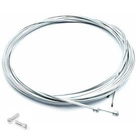 myBESTbike - Shift Inner Cable Universal 1.2 mm with End Caps for Bicycle Road Bikes