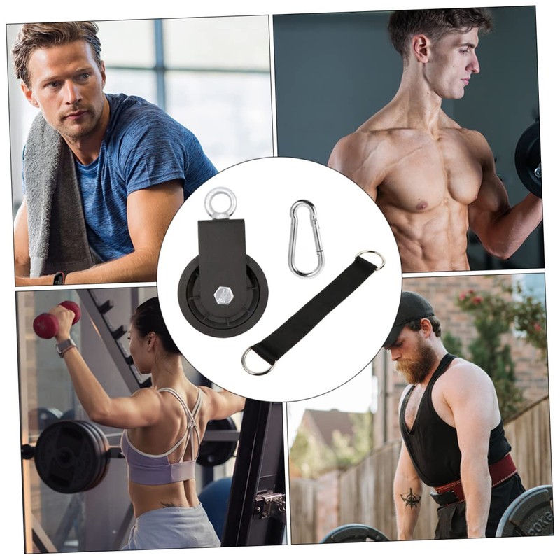 GRIRIW 1 Set Fitness Pulley System Silent Lifting Bearing for