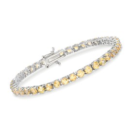 Ross-Simons Gemstone Tennis Bracelet in Sterling Silver