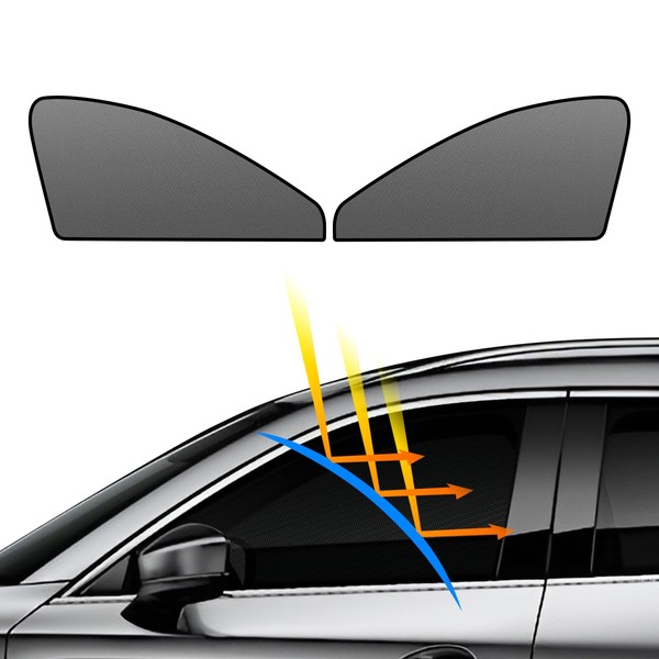 BLUESEATEC Mazda CX-8 KG Type Blackout Mesh Curtain Magnetic Sun