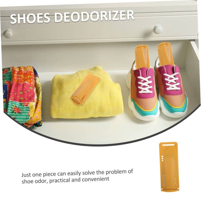 Mobestech 4pcs Household Shoe Deodorizer Practical Odor Removing Tool for