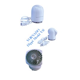 Vornado Flippi V6 Personal Air Circulator Fan White