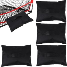 HOFURME 4 Pcs Sports Net Sandbags, All Sport Sandbags for Baseball Nets, Soccer Goals, Golf Nets, Football Nets, Hockey Nets, Weighted Anchor Bags