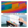 Carpeta Archivadora Acordeón Portátil Con 24 Bolsillos
