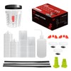 Disposable Paint Cups for Spray Gun,Mixing Cups 20 Ounce (600ml)